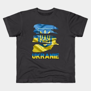 Ukraine flag Kids T-Shirt